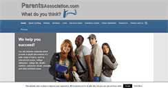 Desktop Screenshot of parentsassociation.com